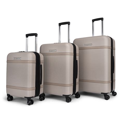 Best Buy Bugatti Wellington Expandable Spinner Hardside Suitcase Set 3