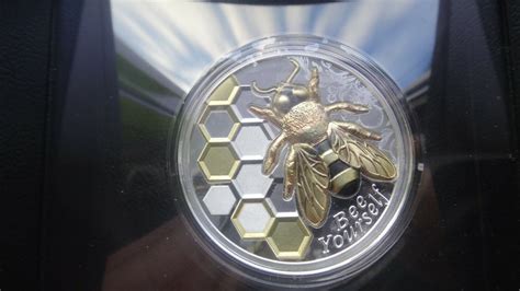 Cameroon Proof Oz Silver Coin Francs Bee Honey Ebay