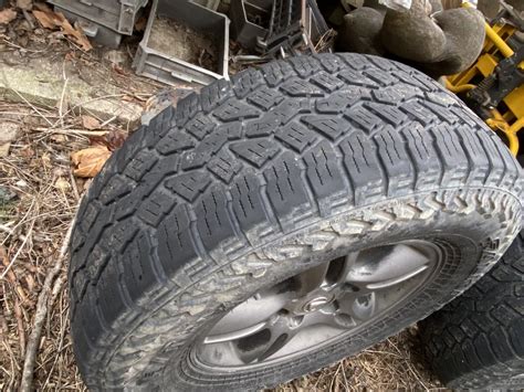 Gx470 Oem 17” Sold Wheels Falken Rubitrek At Tires Tacoma World