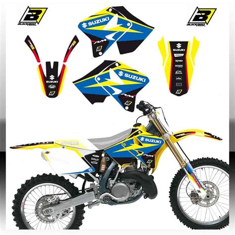 Kit Adesivi Blackbird Ki Grafiche Dream Suzuki Rm