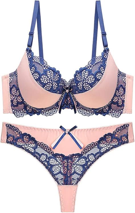 Styeclish Ensemble Soutien Gorge En Dentelle Et String Ensemble De