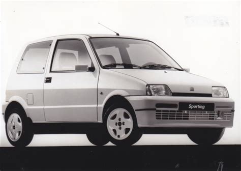 Fiat Cinquecento Sporting Factory Issued Press Photo