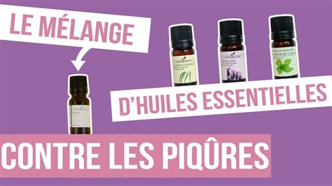 Diy Piqures Fabriquer Son Rem De Naturel Aux Huiles Essentielles