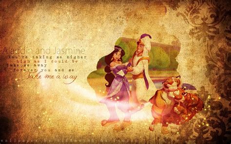 Aladdin And Jasmine Aladdin Wallpaper 20220795 Fanpop