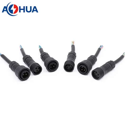 2 Pin M19 02 Male Female Waterproof Plug The Best Waterproof Wire Connector Manufacturer Aohua