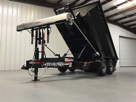 K Lb Gvwr Bumper Pull Roll Off Trailer And Dumpsters Texas Pride