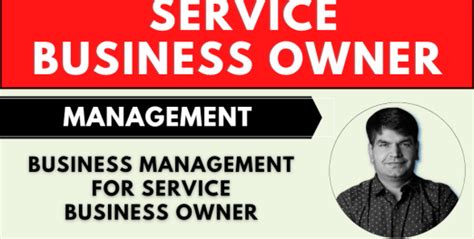 Business Management For Service Business Owner I Design My Life