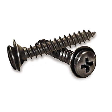 Black Phillips Washer Head Self Tapping Sems Screw 8X3 4 Self Tapping