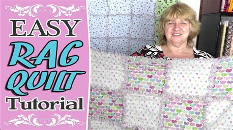 Rag Quilt Tutorial Easy Beginners Rag Quilt Youtube