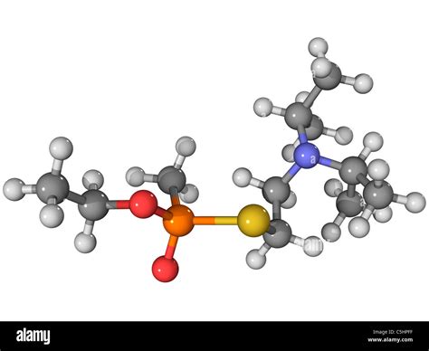 VX nerve agent molecule Stock Photo - Alamy