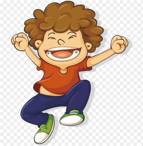 vector   happy child kids cartoon png  animated happy