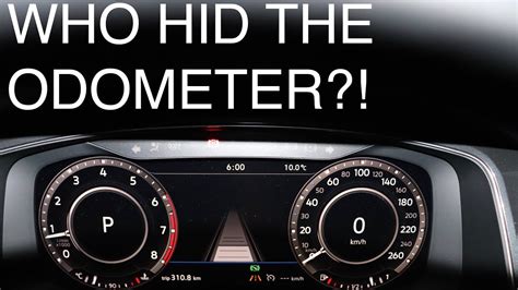 Finding The Odometer On A Vw Golf Youtube