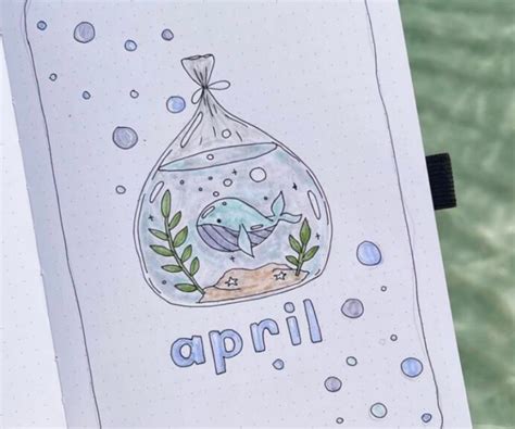 58 Best April Bujo Cover Spreads For Inspiration Atinydreamer