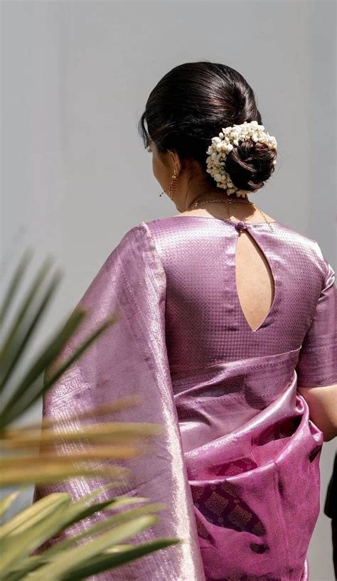 Simple Saree Blouse Back Neck Patterns -Storyvogue.com | Traditional ...