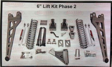 2011 2016 Ford F250 4wd 8 Phase Ii Lift Kit W Shocks Mcgaughys