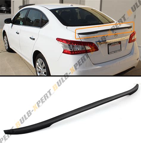 Jdm Sport Style Rear Trunk Spoiler Wing Lip For 2013 2016 Nissan Sentra