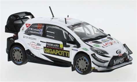 Diecast model cars Toyota Yaris 1/43 IXO WRC No.10 Gazoo Racing WRC ...