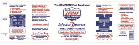 Lucas Fuel Treatment4x1gall Hytecauto