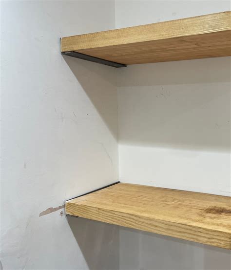 Alcove Scaffold Board Shelves With Brackets 350mm Deep Etsy UK