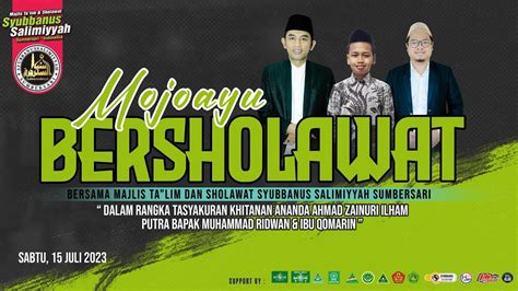 Mojoayu Bersholawat Bersama Majlis Ta Lim Sholawat