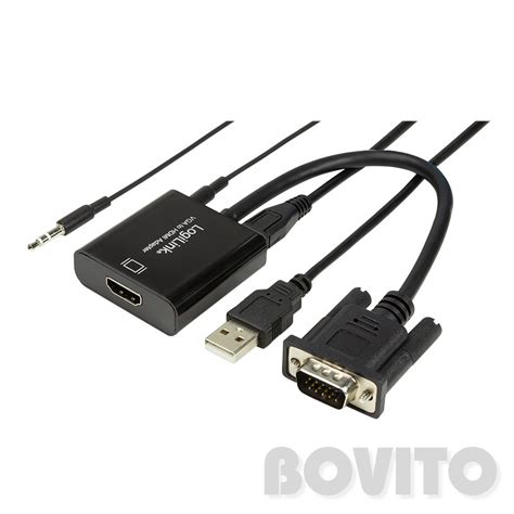 Logilink VGA 15 DSUB HDMI adapter audioval passzív Árlista