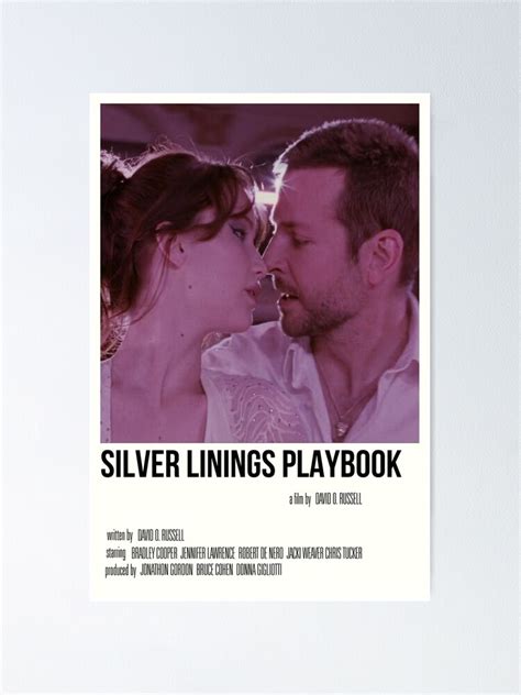 Silver Linings Playbook Minimalist Poster