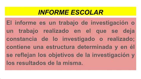 Como Hacer Un Informe Escolar Ejemplos Nuevo Ejemplo Images