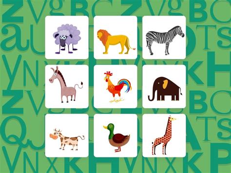 Find The Animal Free Games online for kids in Preschool by Stefan Delorenzo