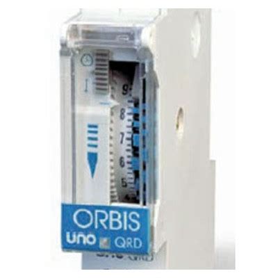 Interruptor Horario Modular Orbis UNO QRD Con Reserva