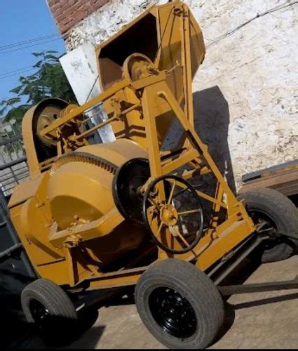 Mild Steel Hopper Concrete Mixer Capacity Kg At Rs In Jaipur