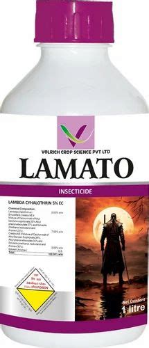 Lambda Cyhalothrin Ec Lamato Insecticide Liter At Rs Litre In