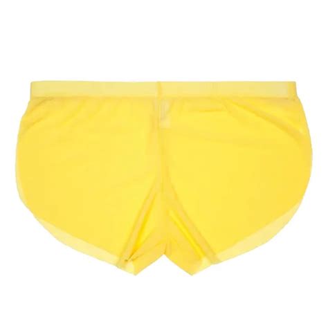 Men S Boxer Shorts Sexy Ultra Thin Transparent Mesh Boxers Low Rise Erotic Sheer Gay Male Sex