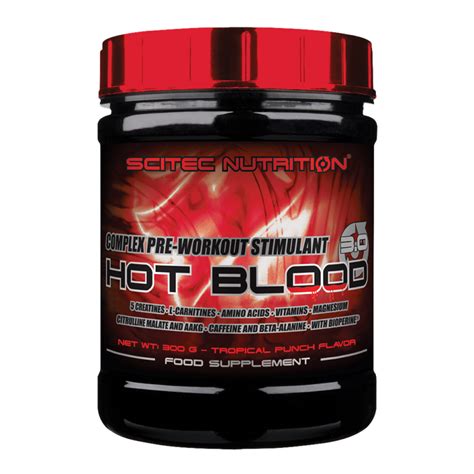 Scitec Nutrition Hot Blood Gr Powerhouseshop