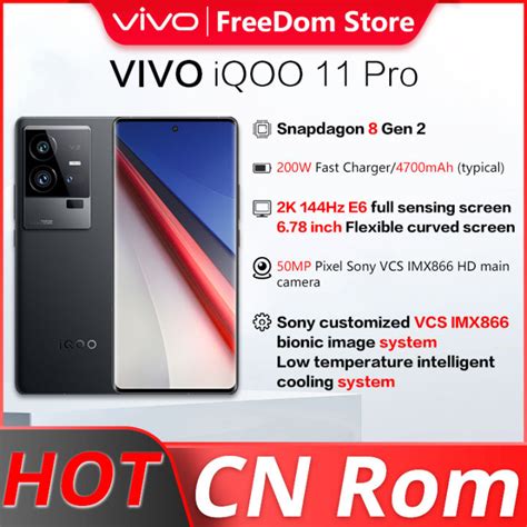 Chinese Version Vivo Iqoo Pro G Gaming Mobilephone K Hz