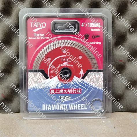 DIAMOND WHEEL Mata Pisau Potong Keramik Granite Gerinda Gurinda TAIYO