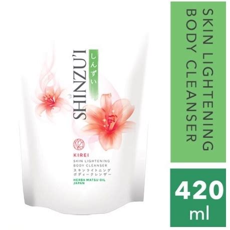 Jual Shinzui Skin Lightening Body Cleanser Kirei Refill Ml Shopee