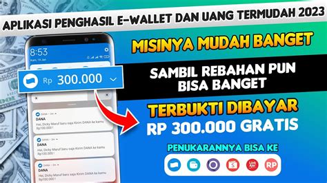 DIBAYAR Rp300 000 PERHARI MAIN GAME SAMBIL REBAHAN APLIKASI