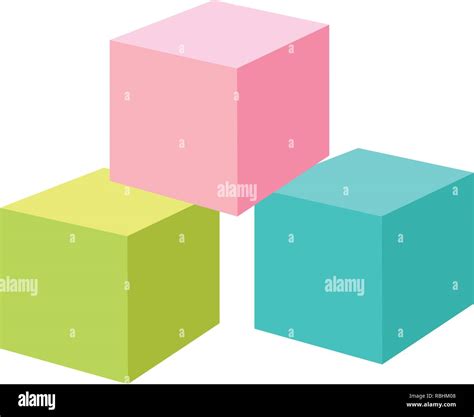 colors blocks toys icons Stock Vector Image & Art - Alamy