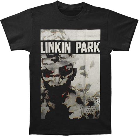 Linkin Park Living Things Alternative Rock Band Mens Black T Shirt