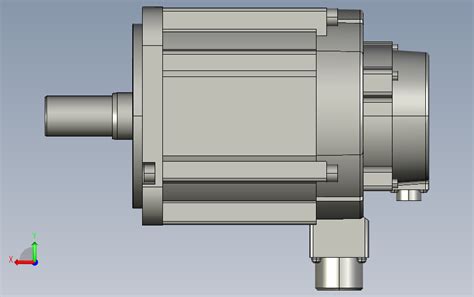 基恩士ac伺服电机sv M200asstep模型图纸下载 懒石网