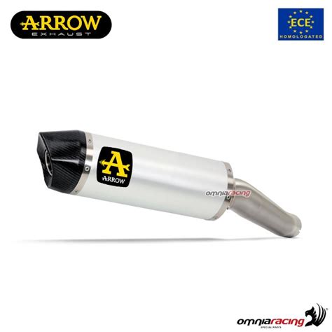 Terminale Di Scarico Arrow Race Tech Omologato In Alluminio Per