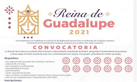 Lanzan Convocatoria Para Elegir A La Reina De Guadalupe Testigo Ocular