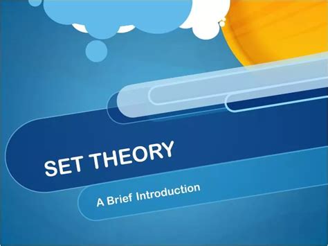 Ppt Set Theory Powerpoint Presentation Free Download Id4048540