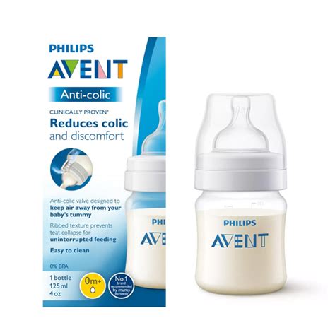 Buy Philips Avent Natural Anti Colic Feeding Bottle SCF810 10 125 Ml