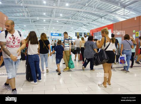 Larnaca Cyprus July 30 2019 Larnaca International Airport Is