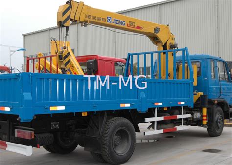 Xcmg 5t Max Hal Hal Berat Teleskopik Boom Truck Mounted Crane Kecil