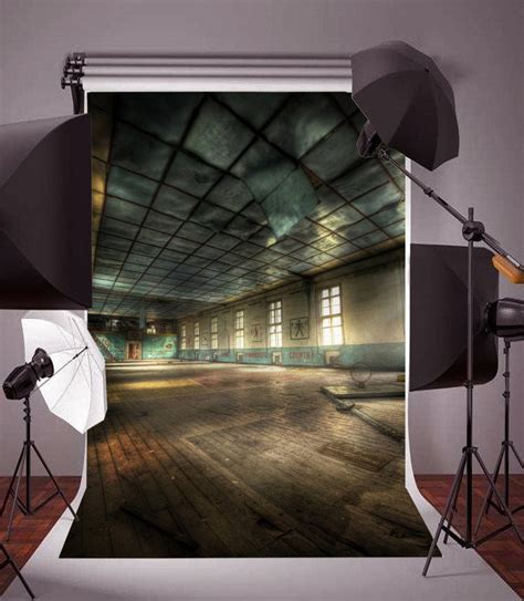 Hellodecor X Ft Backdrop Photography Background Abandoned House