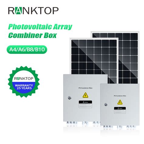 Supply Dc Ac Solar Pv Array Combiner Box Solar Power System Wholesale Factory Guangdong