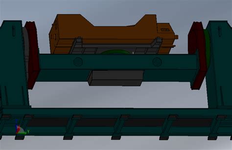 机器人协调头尾架变位机solidworks 2012模型图纸下载 懒石网