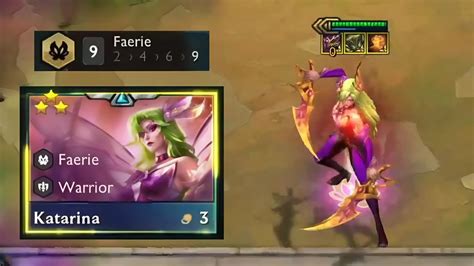 Set 12 Katarina⭐⭐⭐ Full Radiant 9 Faerie Youtube